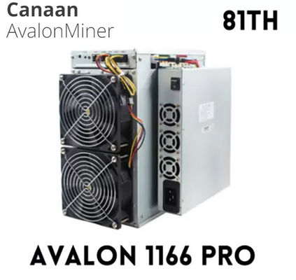 72th de Machine Canaan Avalon 1166 de mineur de Bitcoin BTC Asic pro soixante-huitième