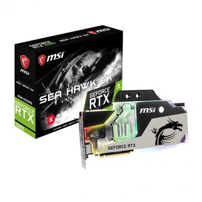 carte graphique 2080 de 8G Nvidia Geforce Rtx pour des noyaux de extraction de l'installation 4352