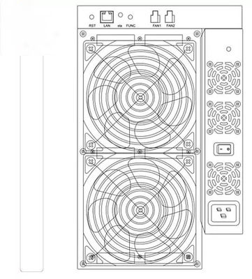 Algorithme de gâchis d'Antminer E3 190Mh de machine d'abattage d'Ethereum d'occasion Ethash